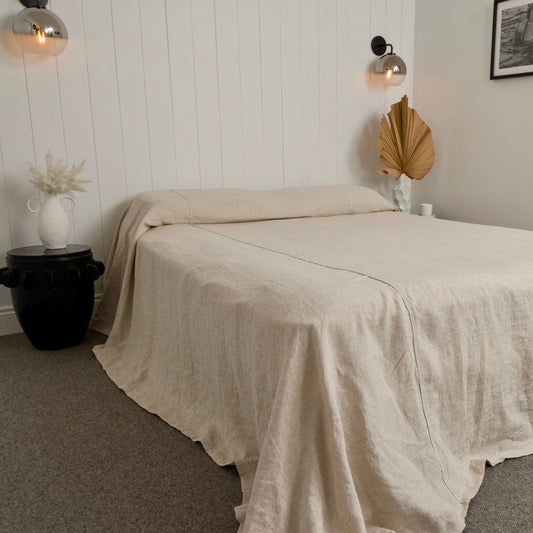 Natural Bed Linen Cover