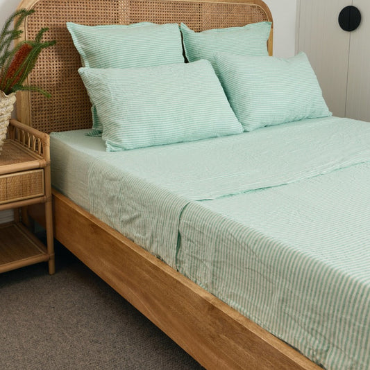 Capri French Flax Linen Sheet Set