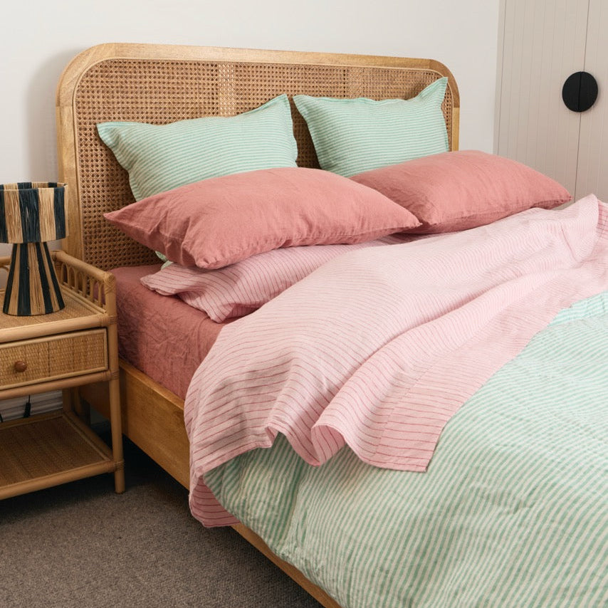 Capri French Flax Linen Duvet Cover