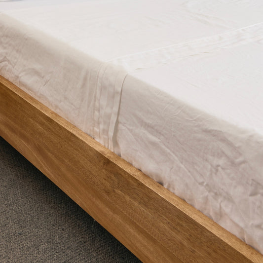 White French Flax Linen Top Sheet