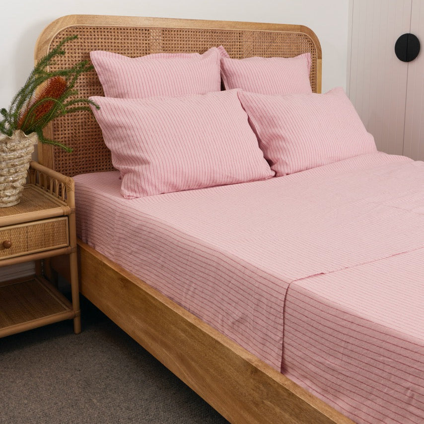 Positano French Flax Linen Top Sheet