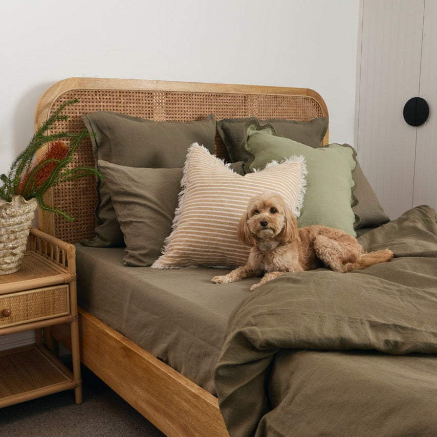 Olive European Cushion Cover