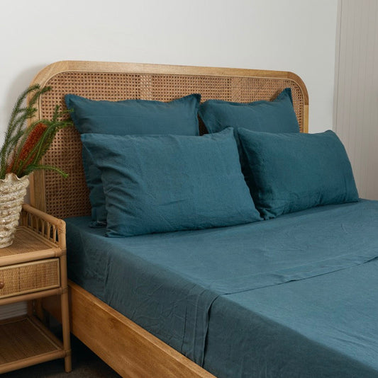 Teal Blue European Cushion Cover