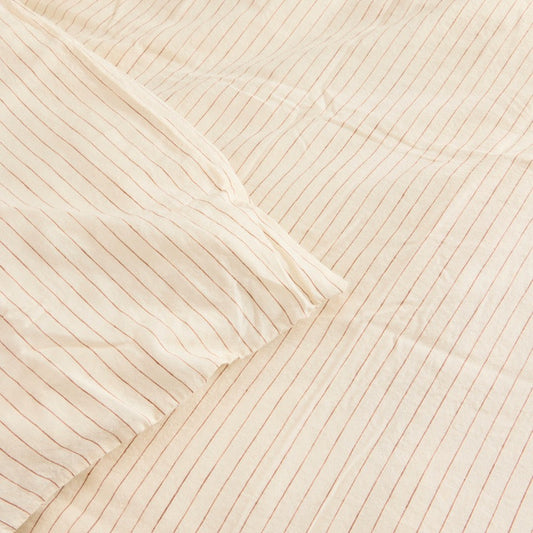 Sandstone French Flax Linen Fitted Sheet