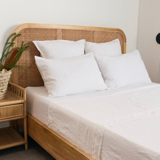 White European Cushion Cover