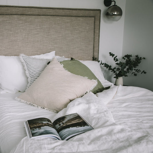 Natural Linen Cushion Cover