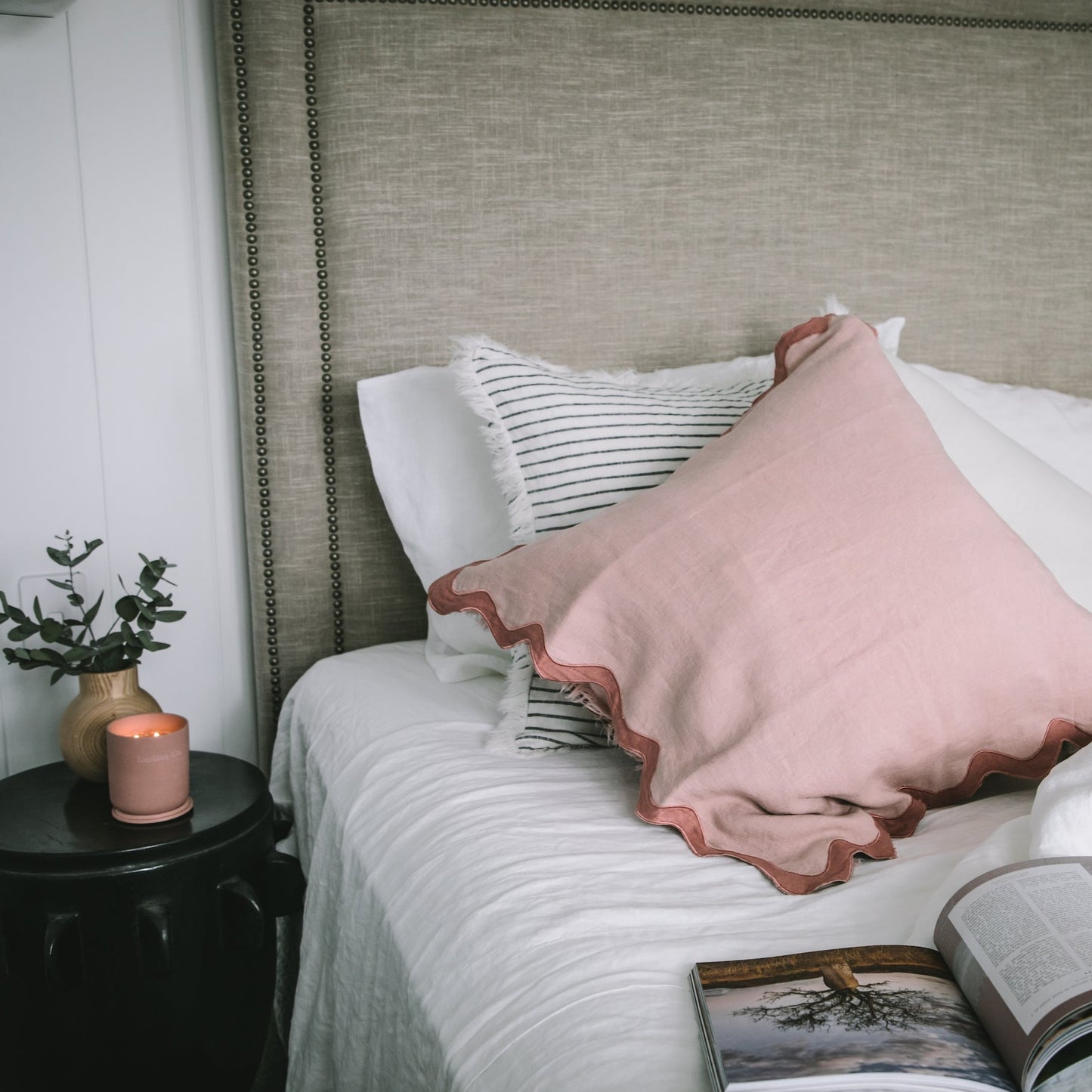 White French Flax Linen Top Sheet