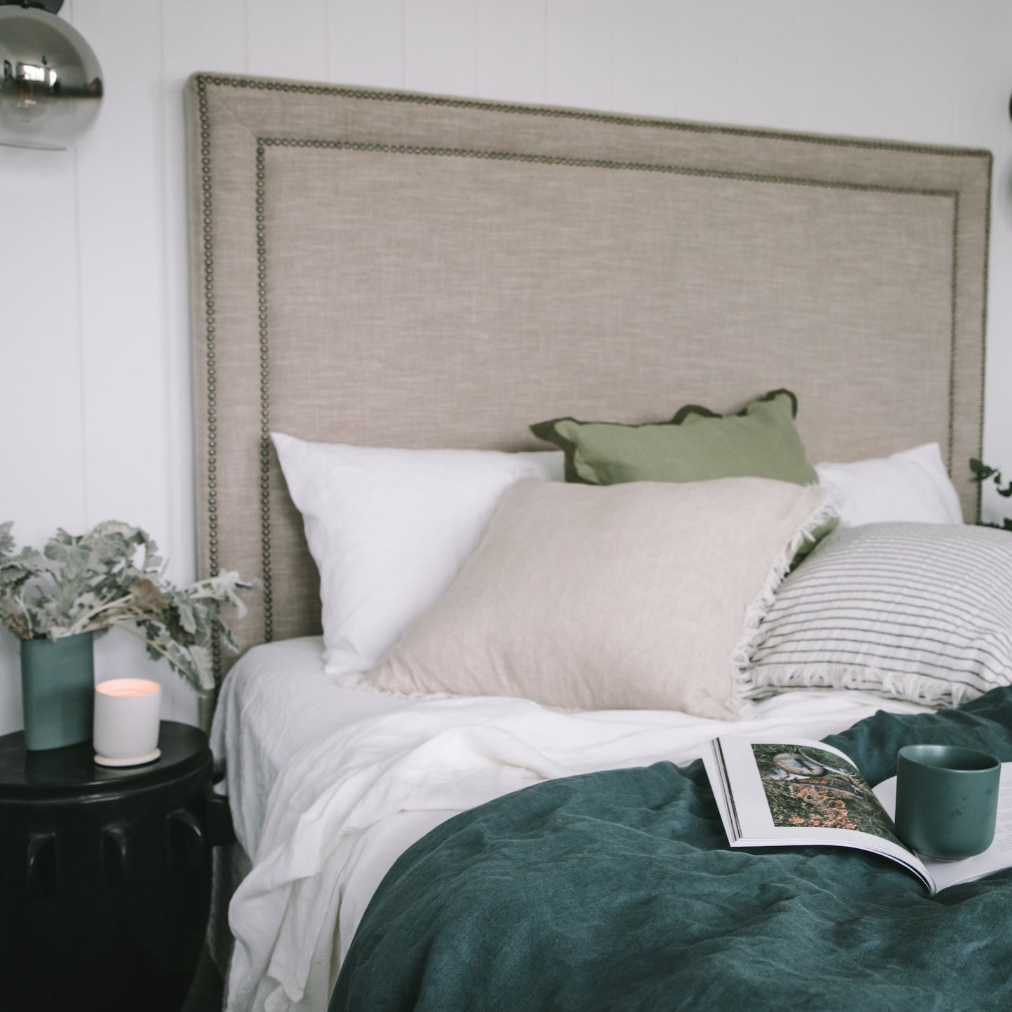 Natural Linen Cushion Cover