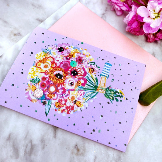 Flower Bunch Card