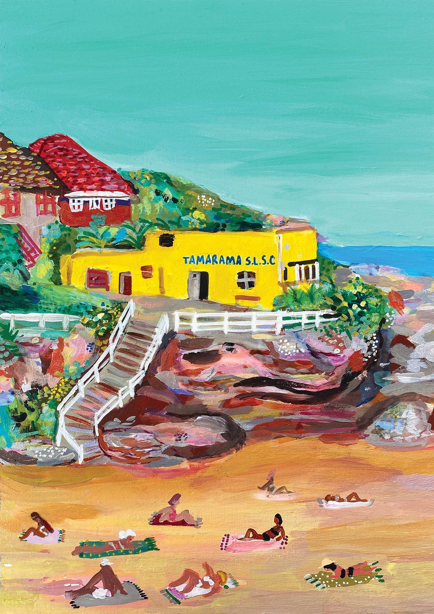Tamarama Surf Club Print