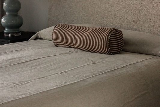 Lurline Co Natural Bed Linen Cover Styled by EVOLVE Styling