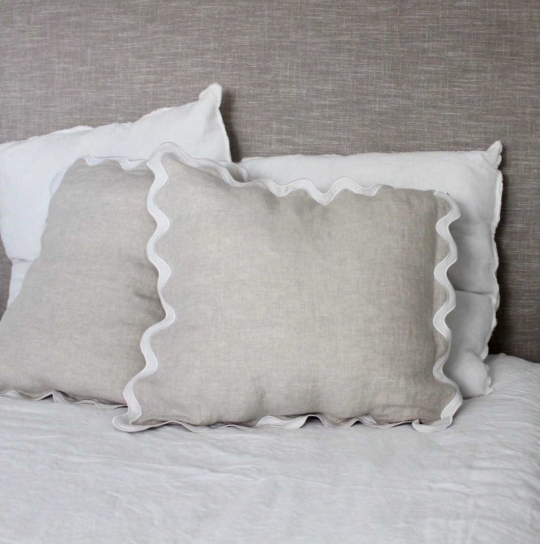 Natural Wave Cushion Cover