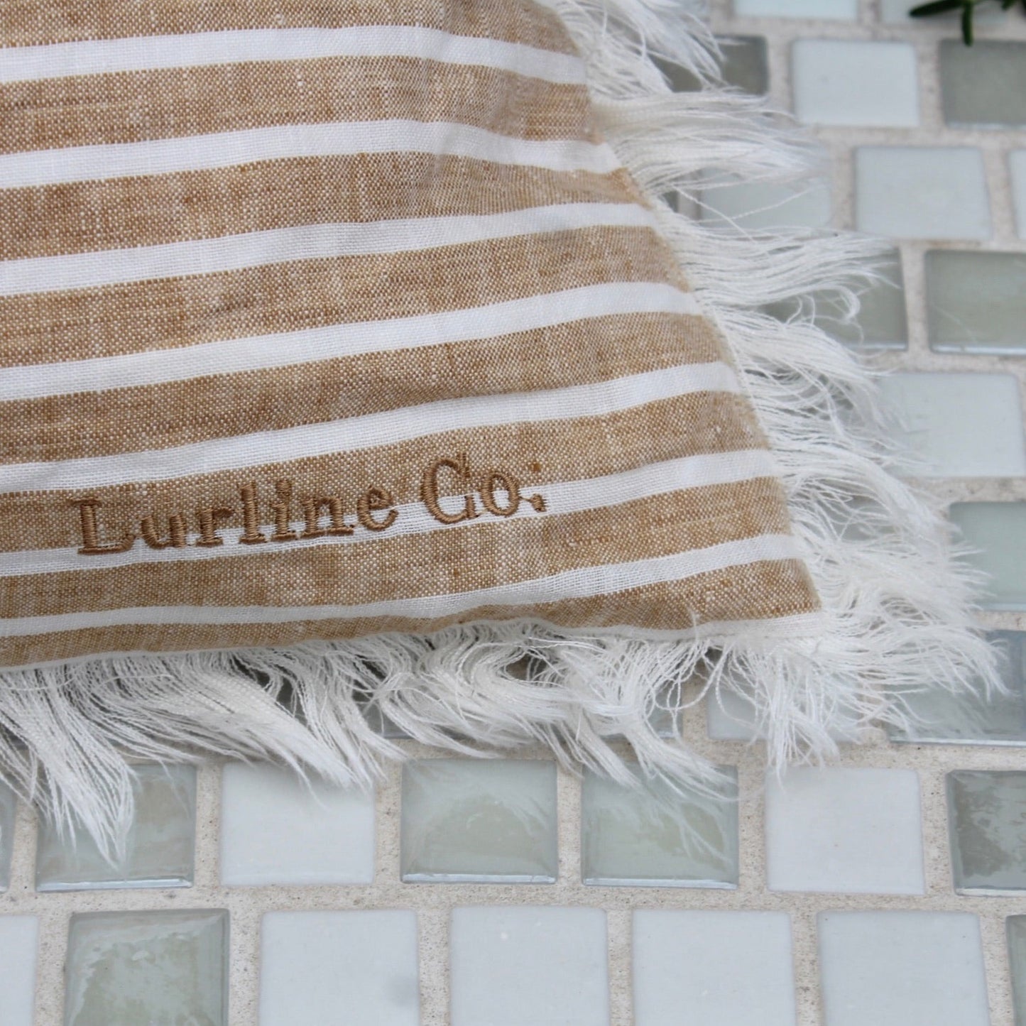 Byron Stripe Linen Cushion Cover