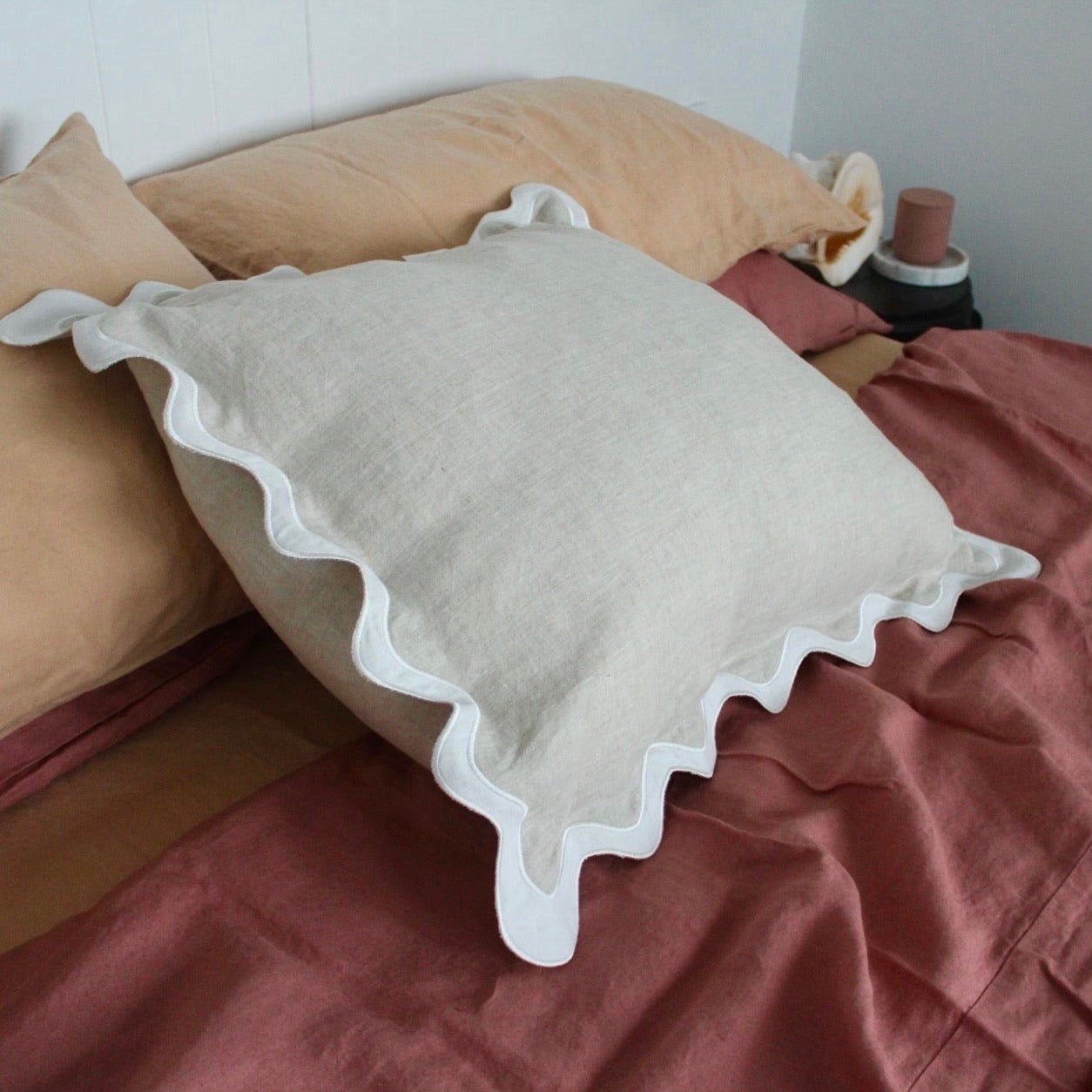 Natural Wave Cushion Cover