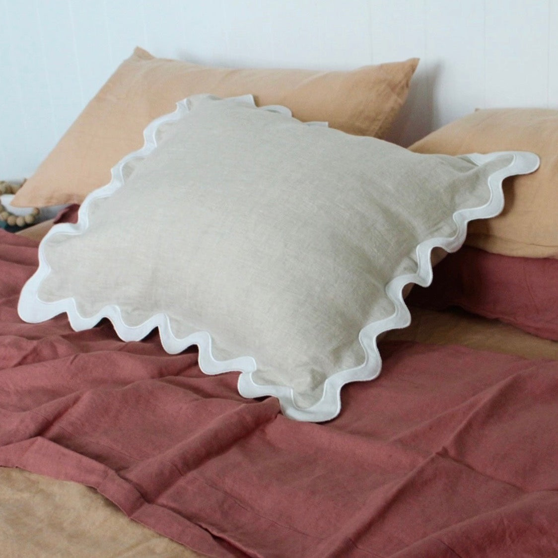 Natural Wave Cushion Cover