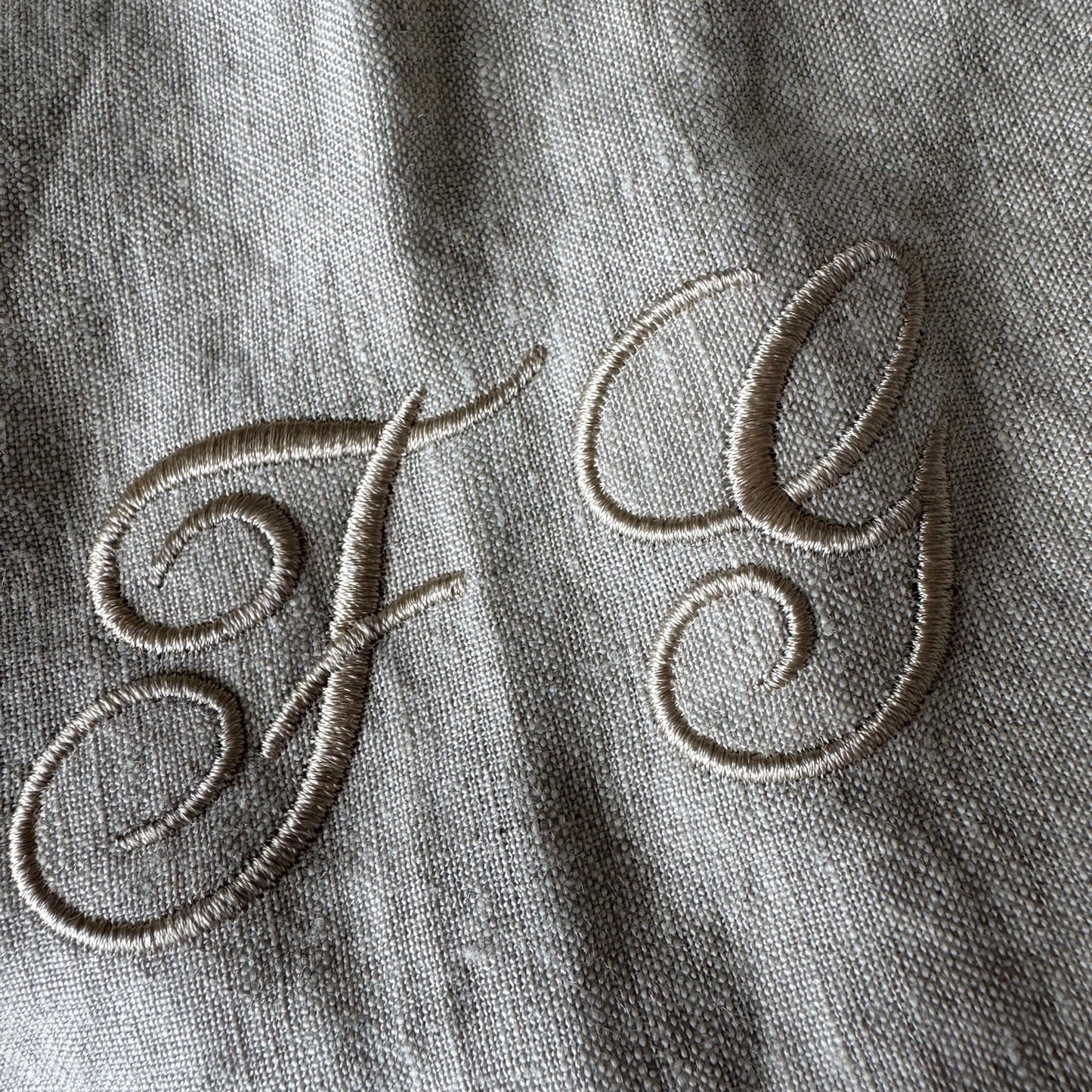 Embroidery for European Linen Robe