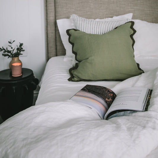 White French Flax Linen Duvet Cover