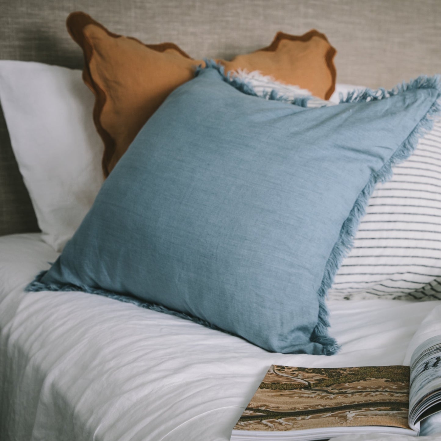 White French Flax Linen Sheet Set