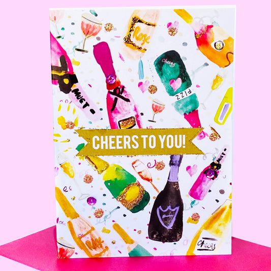 Cheers to you card